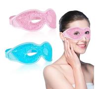 DGMI Cooling Eye Mask, Pack of 2, Gel Eye Mask, Cooling Mask, Reusable Cooling Ice Sleep Masks for Post-Surgery, Swelling, Allergies, Sinus & Migraines