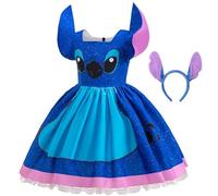 DGMYFY Girl's Hawaiian Dress Costume Original Movie for Birthday Party Carnival Halloween