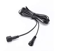 DGO 3M/9.8Ft Waterproof Extension Lead G40/S14 Outdoor String Lights, IP65 Water Resistance UK Plug Extension Cable for Outdoor String Light (Check The Connector Before Order)