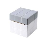 DGOEDTXJB New Cube Tissue Box Hollow-Carved Design Removable Stable FixedSimple Nordic Style Storage Box (Color : C) (D)