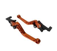 DGOINGPI Adjustable Double Disc Brake Motorcycle Modification Accessories Handle Lever Fit for Scooters Electric Bike Forward Brake Pump Motorcycle Rear Brake Pump(Orange)