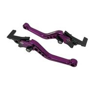 DGOINGPI Adjustable Double Disc Brake Motorcycle Modification Accessories Handle Lever Fit for Scooters Electric Bike Forward Brake Pump Motorcycle Rear Brake Pump(Purple)