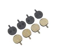 DGOINGPI Bike Brake Drum 4 Pairs MTB Bicycle Disc Brake Pads Fit For JAK-5 Disc Brake Semi-Metallic Bike Cycling Parts Bicycles Rear Brake Drum