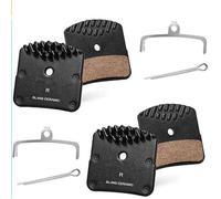 DGOINGPI Bike Brake Drum Bicycle Ceramic Disc Brake Pads Fit For Shimano H03A D03S MTB Hydraulic Brake Pad Fit For M640 M820 M8120 Bicycles Rear Brake Drum(BL-04S 2Pair)