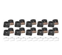 DGOINGPI Bike Brake Drum Bicycle Ceramic Disc Brake Pads Fit For Shimano H03A D03S MTB Hydraulic Brake Pad Fit For M640 M820 M8120 Bicycles Rear Brake Drum(BL-04S 10Pair)