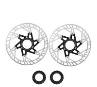 DGOINGPI Bike Brake Drum Bike Centerlock Rotor 160mm Brake Discs MTB Road Bicycle Hydraulic Disc Rotor 160mm Brake Disk MTB Bike Part Bicycles Rear Brake Drum(2PC-MT760)