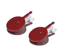 DGOINGPI Bike Brake Drum Fit For SRAM Fit For Avid BB5 Fit For Promax DC710 DC720 DC913 MTB Bike Hydraulic Disc Brake Pads Bicycle Disc Bicycles Rear Brake Drum(2pairs)