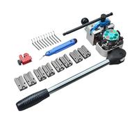 DGOINGPI Brake Pipe Line Flaring Automotive Hand Tool Turret Type With Mini Pipe Cutter Bush Removal Install Tool Bushing Tools(Model-45)