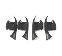 DGOINGPI Car Door Handle Fit for Geely Colorful 2018-2021 Door Bowl Handle Car Scratch-Proof Special Modified Accessories Supplies Support Handle(Blade doorbowl Fiber)