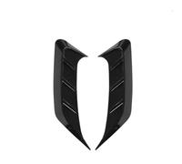 DGOINGPI Car Headlight Eyebrows 1Pair Car Headlight Eyebrow Cover Trim Sticker Carbon Fiber Rear Taillight Fit For Audi A4 B9 2017-2019 Headlight Eye Lid(Glossy black)