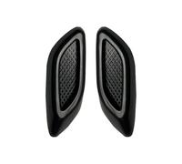 DGOINGPI Car side wing trim Car Fender Trim Decorative Intake Universal Auto Air Flow Bumper Side Self-Adhesive Side Vent(2Pc Glossy black)