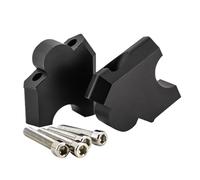 DGOINGPI Fit For HONDA CRF1100L CRF1000L Africa Twin Adventure 2019 Motorcycle Handlebar Risers Clamp Mount Riser(Black-CRF1100L)