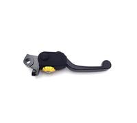 DGOINGPI Motorcycle Front Brake Lever 7 Gears Adjustable Folding Aluminum Handle Fit for Yamaha Forward Brake Pump Motorcycle Rear Brake Pump(Black)