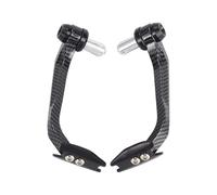 DGOINGPI Motorcycle Handlebar Brake Clutch Lever Hand Guard Protector Gear Modification Accessories Handguard Shield(B-Carbon-Black)