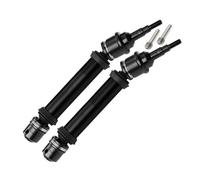 DGOINGPI Rear Axle Assembly Kit Front Rear Axle with Bushin Front Driveshaft Assembly & 6mm Axle TRAXXAS 1/10 Fit For F-150 Fit For Raptor R Jato(Black)