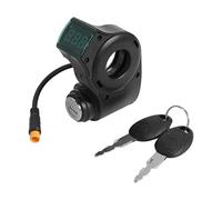 DGOINGPI Thumb Throttle Ignition Lock Key Fit For Kugoo M4 Fit For Xiaomi M365 E-Scooter Digital Voltage Display Switch 3Pin