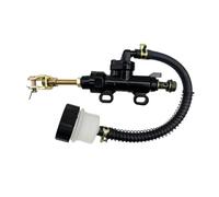 DGOINGPI Universal Motorcycle One-line Pump Rear Brake Foot Hydraulic Master Oil Cylinder Refit Forward Brake Pump Motorcycle Rear Brake Pump(Black)
