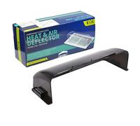 DGQ Unbreakable Air Vent Deflector 8"-12" Adjustable Magnetic Vent Cover | Black Heat/AC Deflector for Floor Vents, Sidewall, and Ceiling Registers with Energy-Saving Design,Adjustable Airflow Control