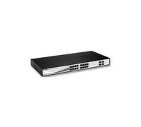 D-Link 16-Port Gigabit Smart Managed Switch with 4 Combo Ports