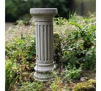 DGS Statues - Stone Cast, Simple Classic Roman Style Column/Plinth, Hand Finished, Statue, Sculpture