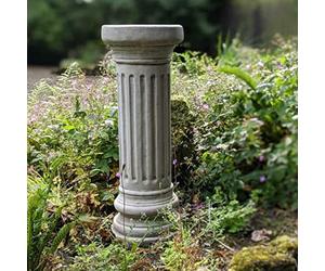 DGS Statues - Stone Cast, Simple Classic Roman Style Column/Plinth, Hand Finished, Statue, Sculpture