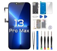 DGSCSMY for iPhone 13 Pro Max Screen Replacement 6.7" LCD Display Digitizer Front Speaker Proximity Sensor 3D Touch Full Assembly Repair Fix Tools Kit A2643 A2484 A2641 A2644 A2645