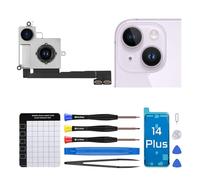 DGSCSMY for iPhone 14 Plus Rear Camera Replacement for iPhone 14plus 12MP 4K Video Main Back Camera Replace Full Repair Tools Kit with Magnetic Pad Screwdriver A2632 A2885 A2886 A2887 A2896