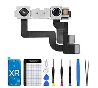 DGSCSMY for iPhone XR Front Camera Replacement Repair Kit 7MP 6.1", iPhoneXR OEM Facing Lens Module Part Structured Light Receiver Transmitter Flex Cable Repair Fix Tools for A1984 A2105 A2106 A2108