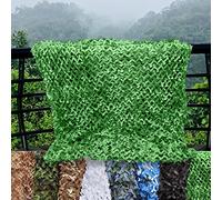 DGSFES Green Camouflage Netting Kids Den,Lightweight Camo Netting Hunting Photography Hide,Camo Net Garden Cover for Car Camping Outdoor Woodland Party Decoration,1x2m