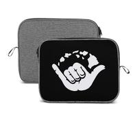 Dgsxynth 13inch Laptop Case, Aloha Hand Hawaii Snowflake Laptop Sleeve