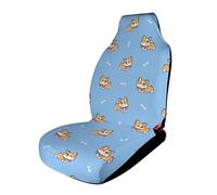 Dgsxynth Car Cover Seats Front, Cute Welsh Corgi Dog Car Seat Cover, Universal Car Seat Protector