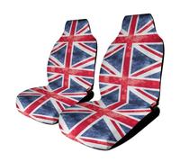 Dgsxynth Car Cover Seats Front, Vintage Union Jack British Flag Car Seat Cover, Universal Car Seat Protector