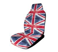 Dgsxynth Car Cover Seats Front, Vintage Union Jack British Flag Car Seat Cover, Universal Car Seat Protector