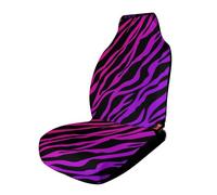 Dgsxynth Car Cover Seats Front, Zebra Tiger Leopard Pink Car Seat Cover, Universal Car Seat Protector