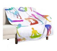 Dgsxynth Flannel Blanket, Gymnastics Throw Blanket for Couch Sofa Bed Office, Soft And Comfortable Without Pilling