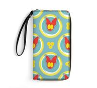 Dgsxynth Leather Wallet, Happy-easter-hunt-4945138, with Rope, Small Size and Large Capacity, Easy to Carry