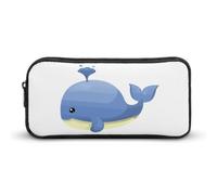 Dgsxynth Pencil Case, Cartoons Whale LighthouseStationery Bag, Business Travel Bag Or Small Tool Box, Girls Makeup Bag