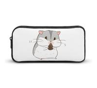 Dgsxynth Pencil Case, HamsterStationery Bag, Business Travel Bag Or Small Tool Box, Girls Makeup Bag