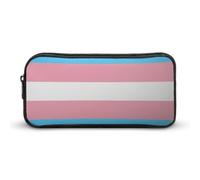 Dgsxynth Pencil Case, Transgender FlagStationery Bag, Business Travel Bag Or Small Tool Box, Girls Makeup Bag