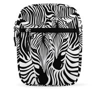 Dgsxynth Shoulder Bag, Abstract Animal Zebra Crossbody Bag, Multi Purpose Small Satchel for Work Business Travel