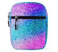 Dgsxynth Shoulder Bag, Glitter Sequin Spot Crossbody Bag, Multi Purpose Small Satchel for Work Business Travel