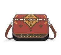 Dgsxynth Shoulder Bag, Native American Crossbody Bag, Leather Handbag for Ladies Travel Work Daily Use