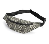 Dgsxynth Waist Bag, Baroque Bumbag, Adjustable Fanny Pack for Running Walking Hiking