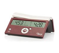 DGT 10167 EASY Chess Clock - Crimson Cruz (Dark Red)