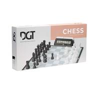 DGT Chess Set With DGT1002 Bonus Clock, Kids Size Staunton Pieces