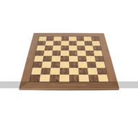 DGT Walnut Non-Electronic Chess Board (2 Players, Age 12+) - No Pieces Included