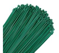 DGTANGYIN 10 inch 3mm Dark Green Nylon Garden Cable Zip Ties Self Locking Cable Ties Twist Ties, Multi-Purpose Cable Tie(100 Pcs)