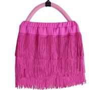 DgtZyrih Girls Latin Dance Dress Layers Tassels Chacha Samba Tango Dancewear Fringes Skirts Competition Performamnce Outfit Children's Party Stage Dancing Costume,A6,170