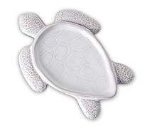 dgudgu Turtle Spoon Rest For Stove Top & Kitchen Counter Ceramic Spoon Rest Cooking Utensil Rest Large Size Gray