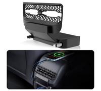 DGXWLLW for Tesla Model 3 (21-23) Model Y (21-24) Back Seat Rear Air Outlet USB HUB with Retractable Cable x2 Fast Type-C USB 27W Phone Charging